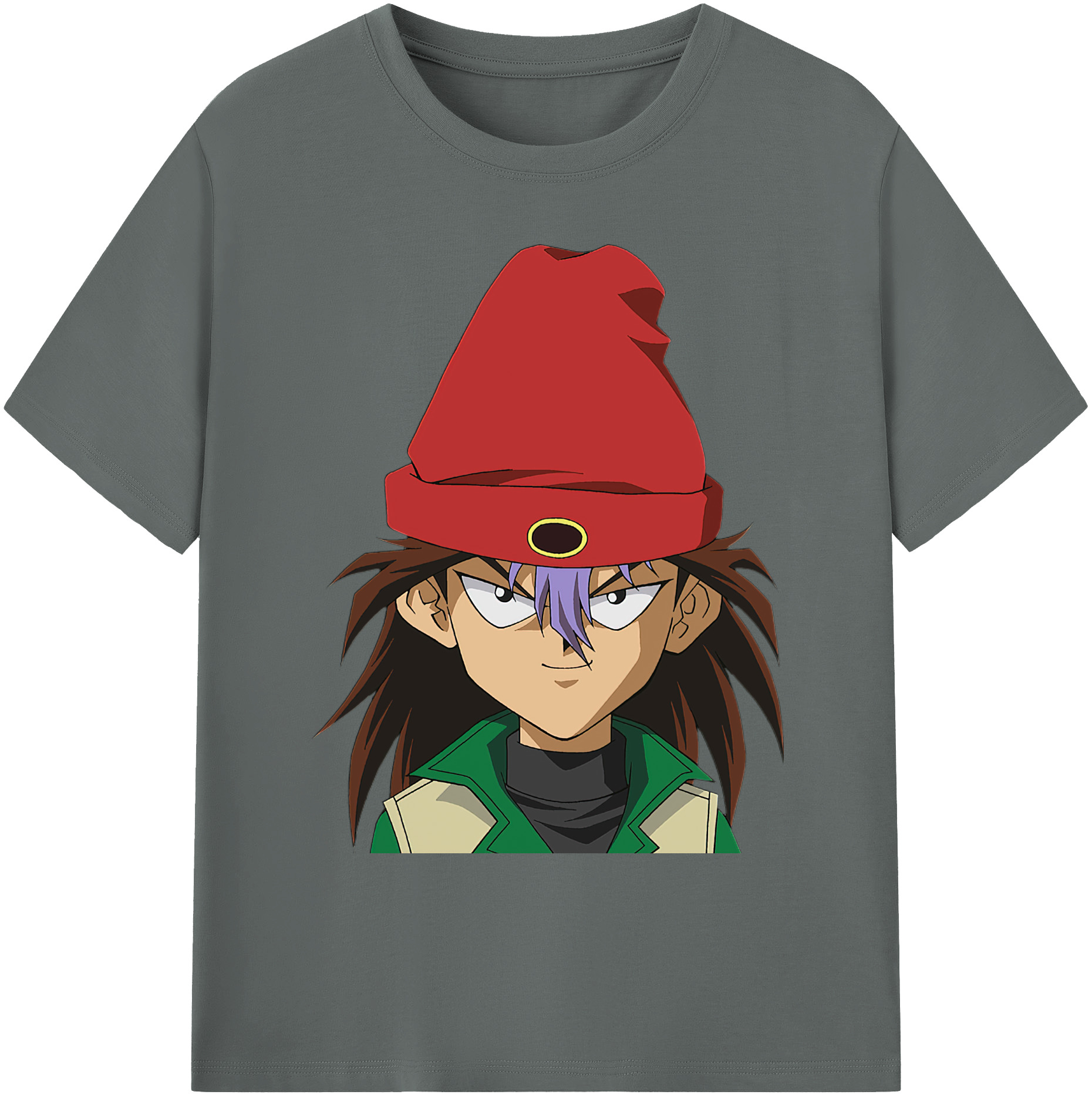 （画像用） 遊☆戯☆王 Yu-Gi-Oh! 綿100％ メンズ半袖Tシャツ｜肌触りやわらか＆通気性